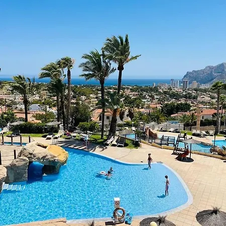 Albatros Apartment - Imperial Park - Sea View, 6 Pools, Terrace Calpe Exterior foto